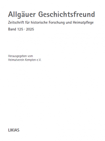 Allgaeuer Geschichtsfreund 125-2025_Rezensionen